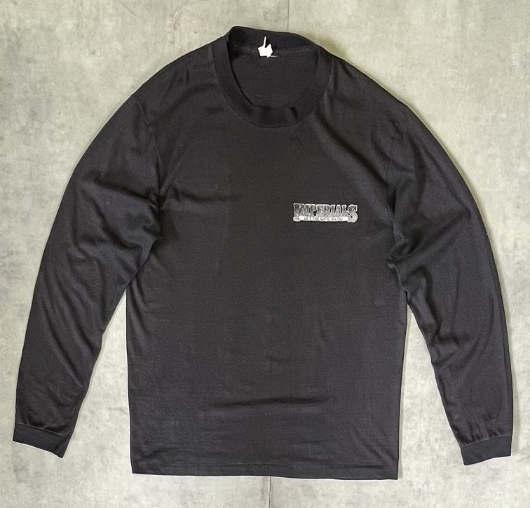 画像: 90'S IMPERIALS シングルステッチ 両面プリント 長袖 Tシャツ ブラック (VINTAGE)「T-Shirt」入荷しました。