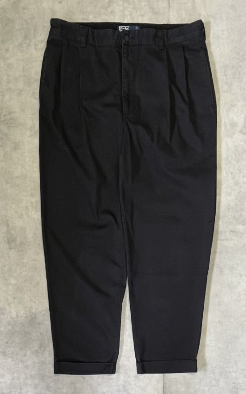 画像: 90'S RALPH LAUREN "HAMMOND PANT" ツープリーツ チノパンツ ブラック W36L30 (VINTAGE)「Bottoms」入荷しました。