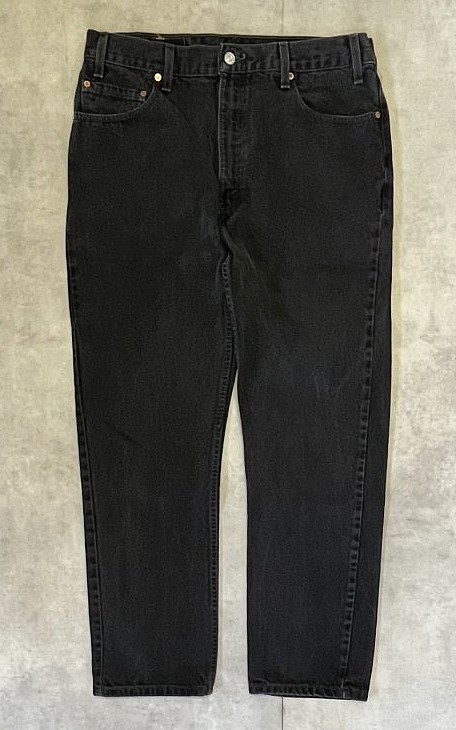 画像: 00'S LEVIS 505 デニム ブラック W36L30 USA製 (VINTAGE)「Bottoms」入荷しました。