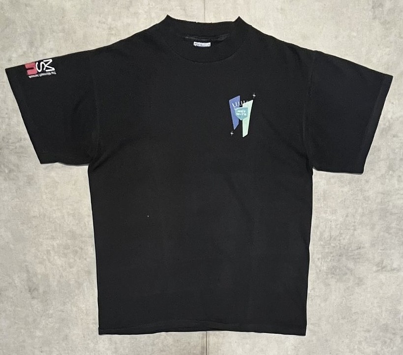 画像: 90'S MSN (THE MICROSOFT NETWORK) シングルステッチ 両面＋袖プリント 半袖 Tシャツ ブラック USA製 (VINTAGE)「T-Shirt」入荷しました。