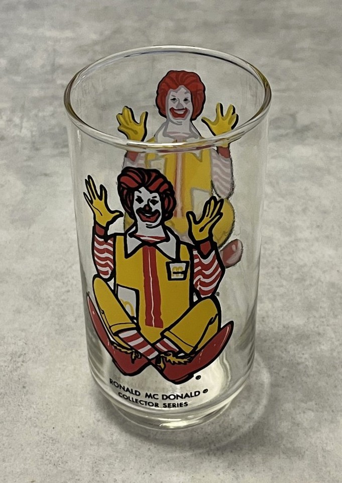 画像: 70'S McDONALD'S "COLLECTOR SERIES" RONALD MC DONALD グラス コップ (VINTAGE)「Antique Goods」入荷しました。