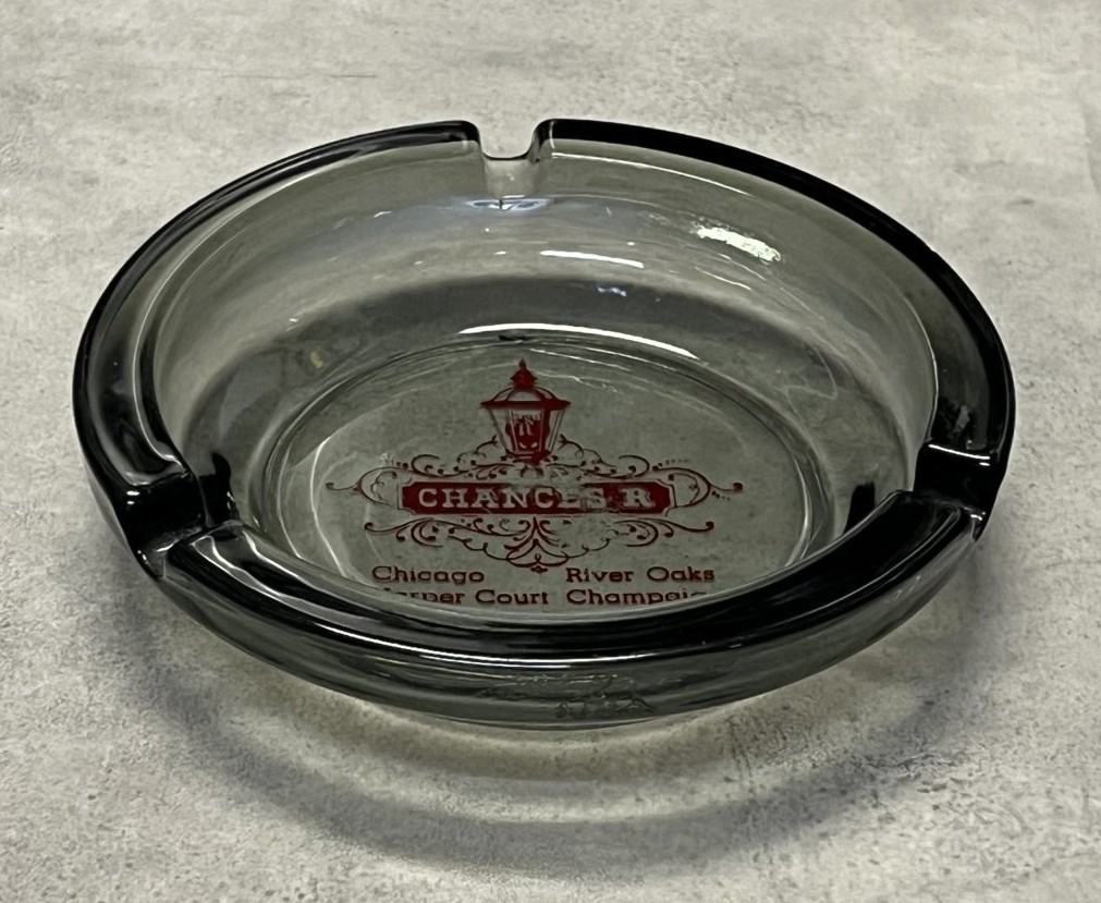 画像: CHANCES R アッシュトレー 灰皿 グレークリア (VINTAGE)「Antique Goods」入荷しました。