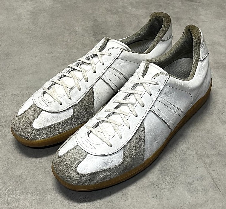 画像: ドイツ軍 実物 "BW SPORT" ジャーマントレーナー ホワイト (VINTAGE)「Shoes」入荷しました。
