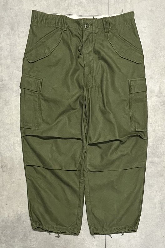 画像: 70'S アメリカ軍 US ARMY "レーヨン/ナイロン" M-65 フィールドパンツ M-SHORT (VINTAGE)「Bottoms」入荷しました。