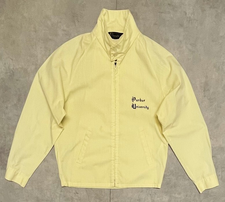 画像: 70'S CHAMPION ランタグ ドリズラージャケット TALONアルミジップ レモンイエロー (VINTAGE)「Jacket」入荷しました。
