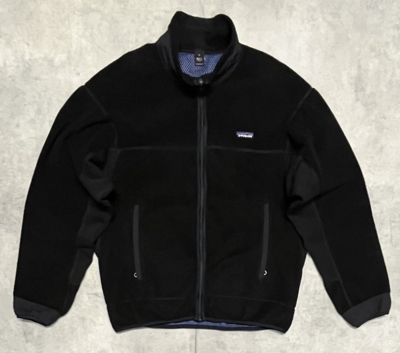 画像: 90'S PATAGONIA "PARTIAL ECLIPSE" 裏地P.E.F フリースジャケット ブラック USA製 (VINTAGE)「Jacket」入荷しました。