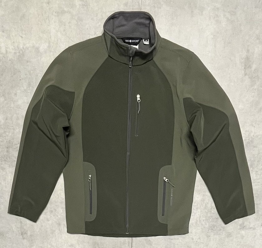 画像: BLACK DIAMOND 裏地マイクロフリース ソフトシェルジャケット オリーブ (VINTAGE)「Jacket」入荷しました。
