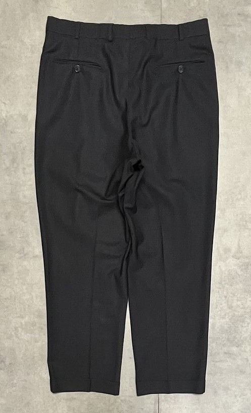 画像: BROOKS BROTHERS "MADISON" ノータック ウールパンツ ダークネイビー (VINTAGE)「Bottoms」入荷しました。