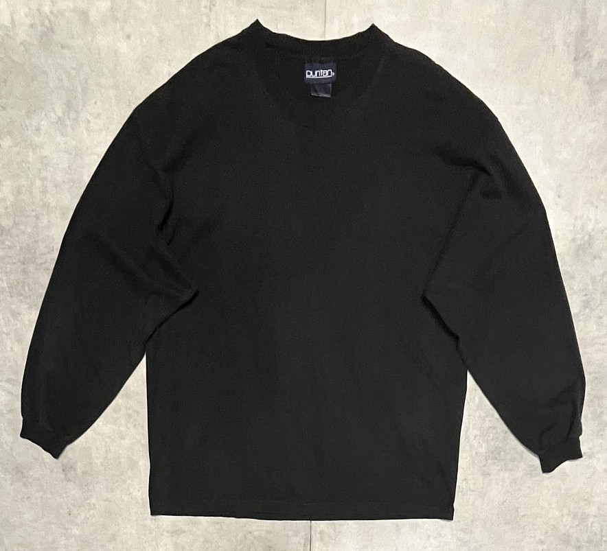 画像: 90'S PURITAN 長袖 Tシャツ ブラック (VINTAGE)「T-Shirt」入荷しました。