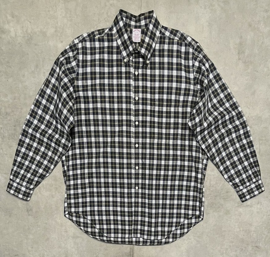 画像: 90'S BROOKS BROTHERS ポプリン BDシャツ タータンチェック USA製 (VINTAGE)「L/S Shirt」入荷しました。