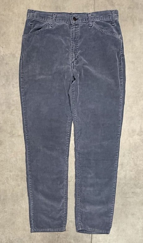 画像: 90'S LEVIS 517 コーデュロイパンツ ブルー W34L32 USA製 (VINTAGE)「Bottoms」入荷しました。