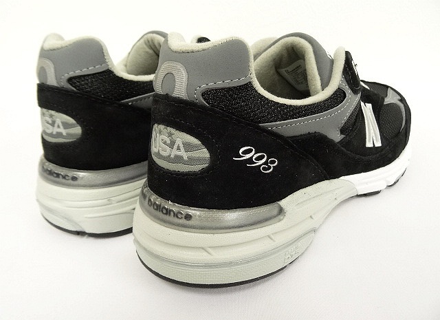 画像: NEW BALANCE MR993BK ブラック USA製 (DEADSTOCK)