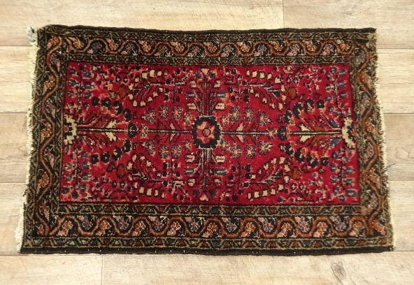 画像: OLD HAND WOVEN SHAGGY RUG [ANTIQUE]