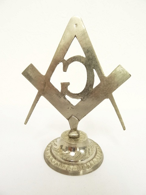 画像: FREEMASON フリーメイソン エンブレム オブジェ (ANTIQUE)