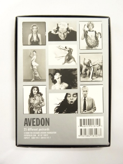 画像: RICHARD AVEDON ポストカード 25枚セット (DEADSTOCK)