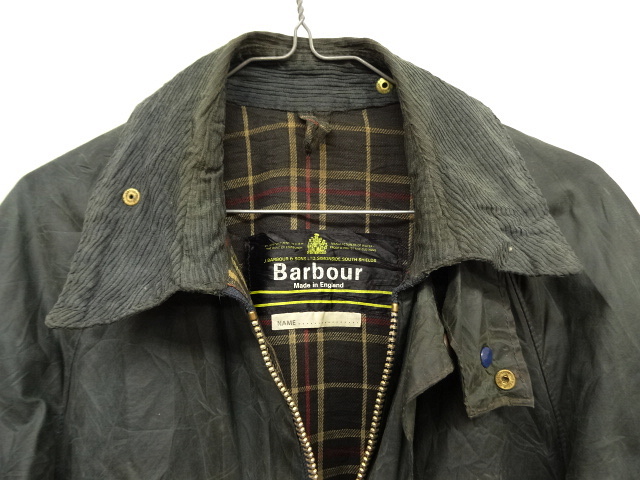 画像: 70'S BARBOUR 1クレスト "4POCKET BEDALE" オイルドジャケット イギリス製 (VINTAGE)