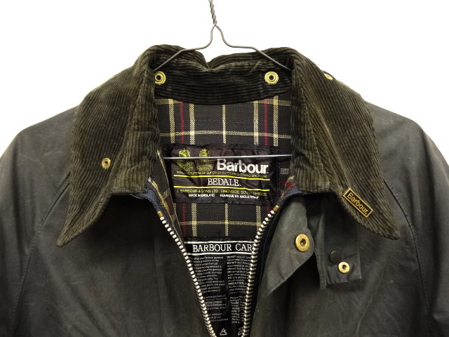 画像: 80'S BARBOUR 2クレスト "4POCKET BEDALE" オイルドジャケット イギリス製 (VINTAGE)