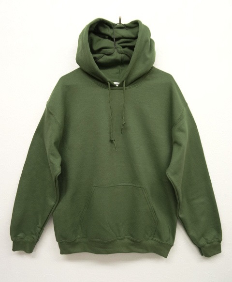 画像1: GILDAN プルオーバーパーカー MILITARY GREEN (NEW)