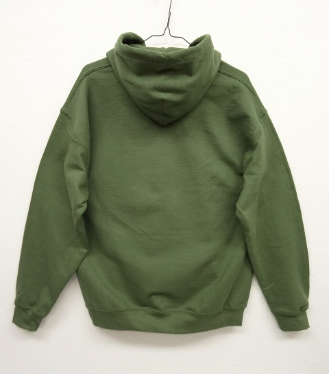 画像: GILDAN プルオーバーパーカー MILITARY GREEN (NEW)