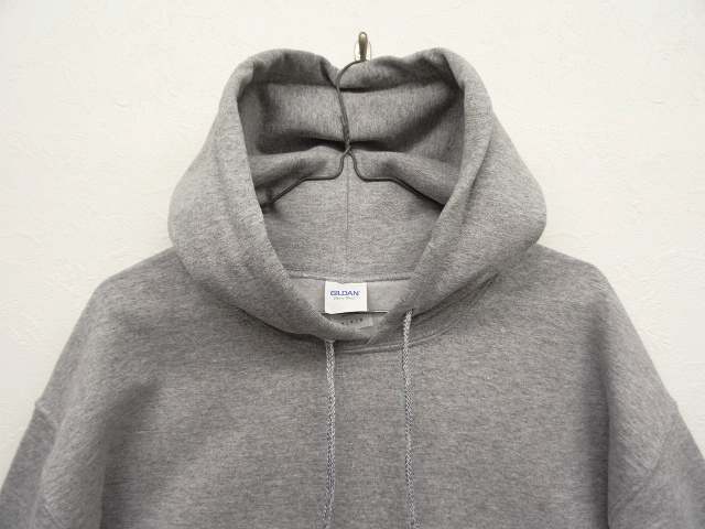 画像: GILDAN プルオーバーパーカー HEATHER GREY (NEW)