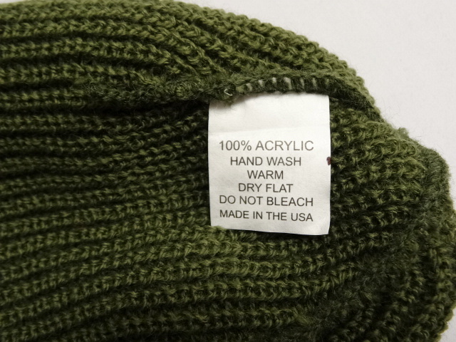 画像: ARTEX KNITTING MILLS ニットキャップ MILITARY GREEN アメリカ製 (NEW) 