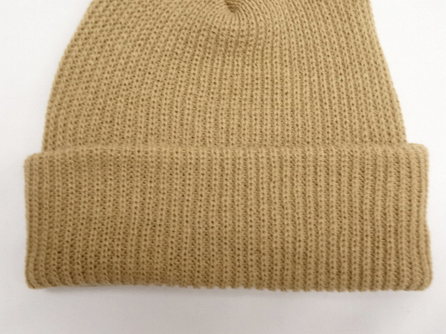 画像: ARTEX KNITTING MILLS ニットキャップ TAN アメリカ製 (NEW) 