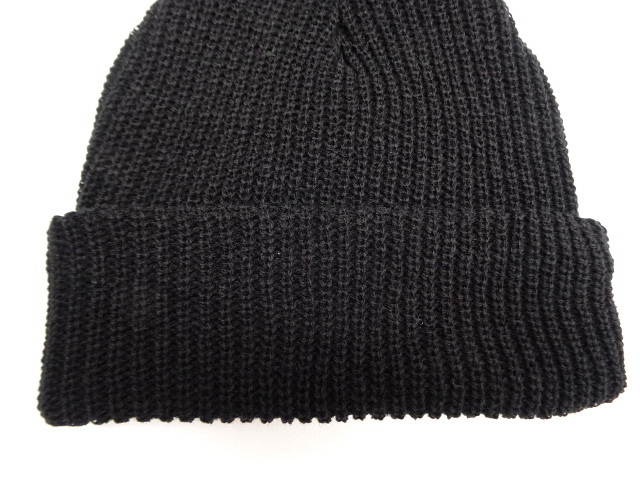 画像: ARTEX KNITTING MILLS ニットキャップ BLACK アメリカ製 (NEW) 