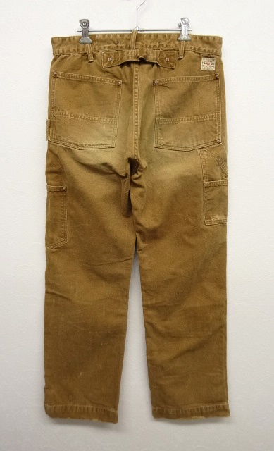 画像: RRL ブラウンダック ぺインターパンツ USA製 (USED)