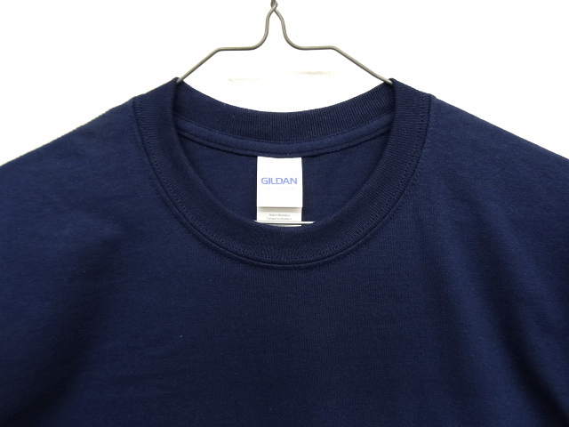 画像: GILDAN ポケット付き 半袖 Tシャツ NAVY (NEW)