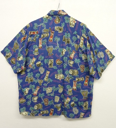 画像: 80'S REYN SPOONER ダイヤモンドヘッドタグ レーヨン アロハシャツ USA製 (VINTAGE)