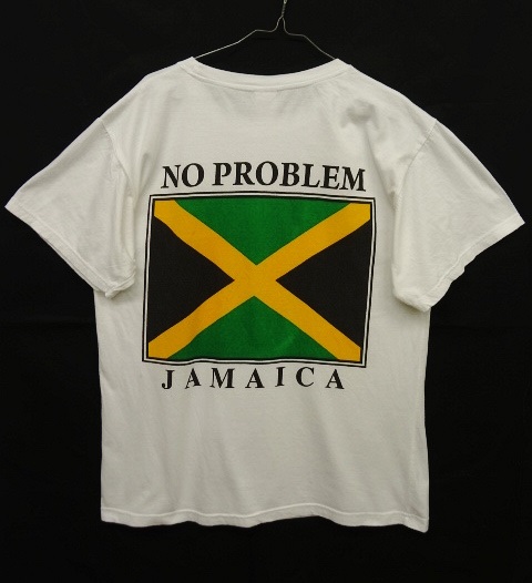 画像: NO PROBLEM JAMAICA 両面プリント Tシャツ (VINTAGE)