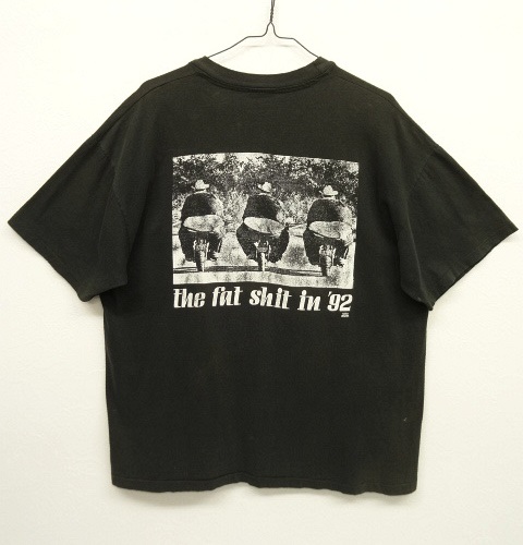 画像: 90'S BEASTIE BOYS "THE FAT SHIT IN 92" Tシャツ (VINTAGE)