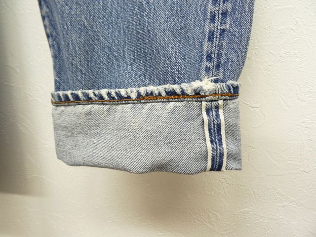 画像: 80'S LEVIS 501 赤耳 デニム USA製 W30L33 (VINTAGE)
