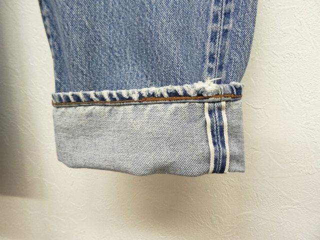 画像: 80'S LEVIS 501 赤耳 デニム USA製 W30L33 (VINTAGE)