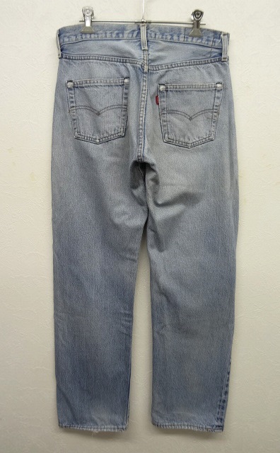 画像: 80'S LEVIS 501 赤耳 デニム USA製 W32L33 (VINTAGE)