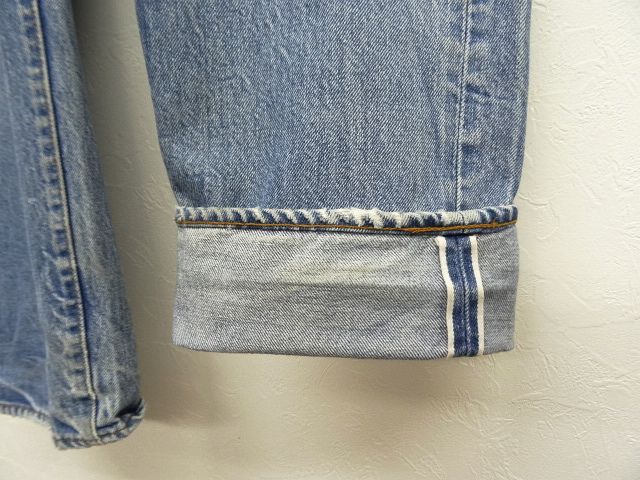 画像: 80'S LEVIS 501 赤耳 デニム USA製 W34L33 (VINTAGE)