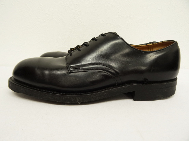 画像: 70'S USAS レザー サービスシューズ BLACK (DEADSTOCK)