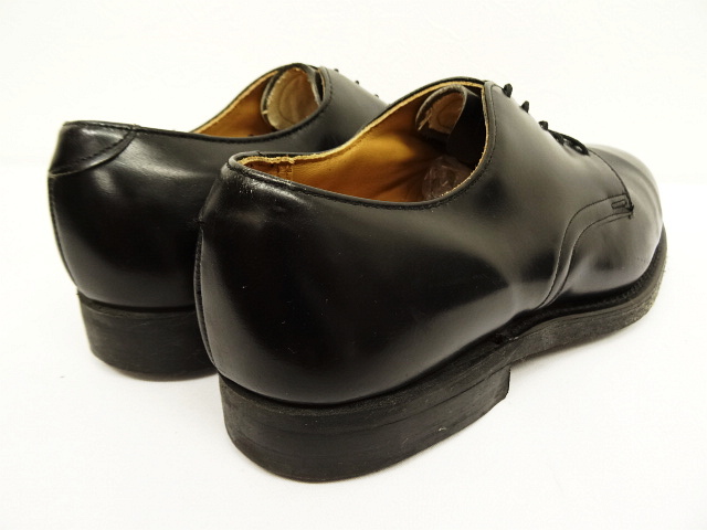 画像: 70'S USAS レザー サービスシューズ BLACK (DEADSTOCK)