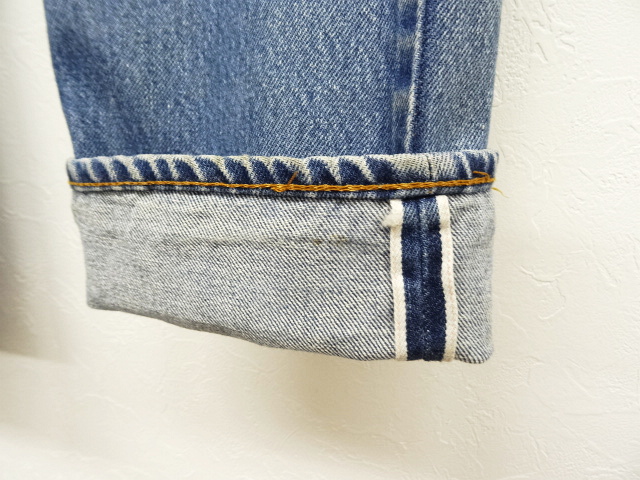 画像: 80'S LEVIS 501 66後期 赤耳 デニム USA製 W28L31 (VINTAGE)