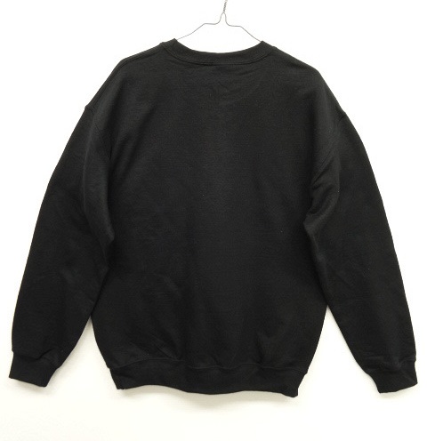 画像: GILDAN クルーネック スウェットシャツ BLACK (NEW)