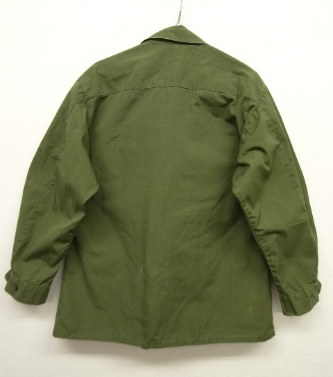 画像: 60'S アメリカ軍 US ARMY "JUNGLE FATIGUE" リップストップ ジャケット M-SHORT (VINTAGE)