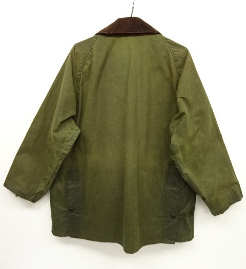 画像: BARBOUR 3クレスト 旧タグ "4POCKET BEDALE" オイルドジャケット OLIVE イギリス製 (VINTAGE)