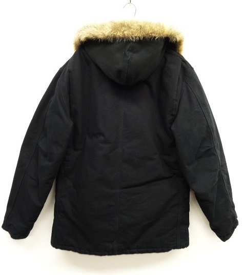 画像: 90'S CARHARTT 裏地キルティング フード付き ダックジャケット BLACK (VINTAGE)