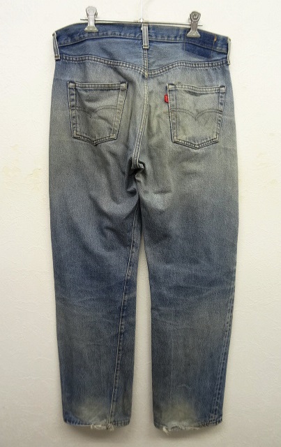 画像: 80'S LEVIS 501 赤耳 デニム USA製 W33L33 (VINTAGE)