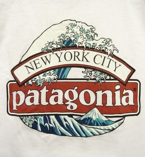 画像: PATAGONIA ニューヨークストア限定 北斎 波Tシャツ (NEW)