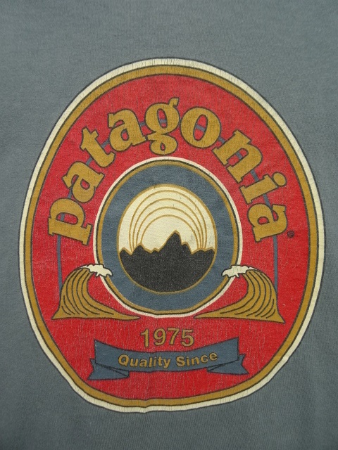 画像: 90'S PATAGONIA バックプリント ロゴ 長袖Tシャツ USA製 (VINTAGE)