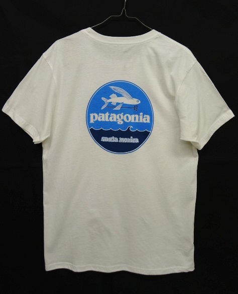 画像: 日本未発売 PATAGONIA サンタモニカ限定 ロゴバックプリント 半袖 Tシャツ USA製 (NEW)