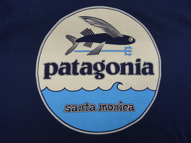 画像: 日本未発売 PATAGONIA サンタモニカ限定 ロゴバックプリント 半袖 Tシャツ USA製 (NEW)