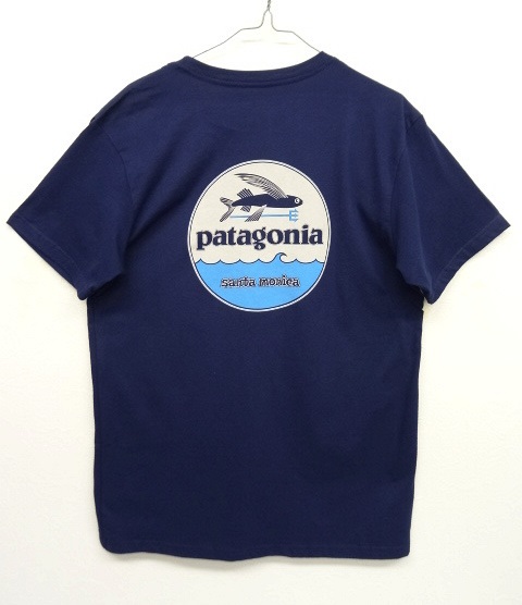 画像: 日本未発売 PATAGONIA サンタモニカ限定 ロゴバックプリント 半袖 Tシャツ USA製 (NEW)