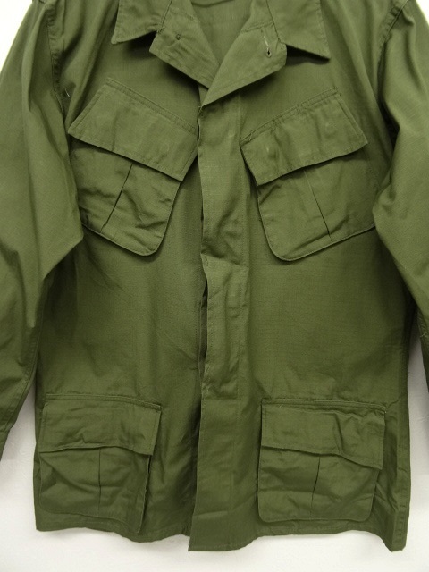 画像: 60'S アメリカ軍 US ARMY "JUNGLE FATIGUE 4TH" リップストップジャケット (DEADSTOCK)